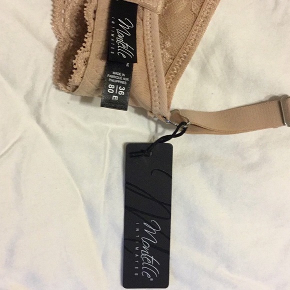 NWT! Women’s Bra. Montelle Intimates. Size 36DD/36E - Picture 5 of 9
